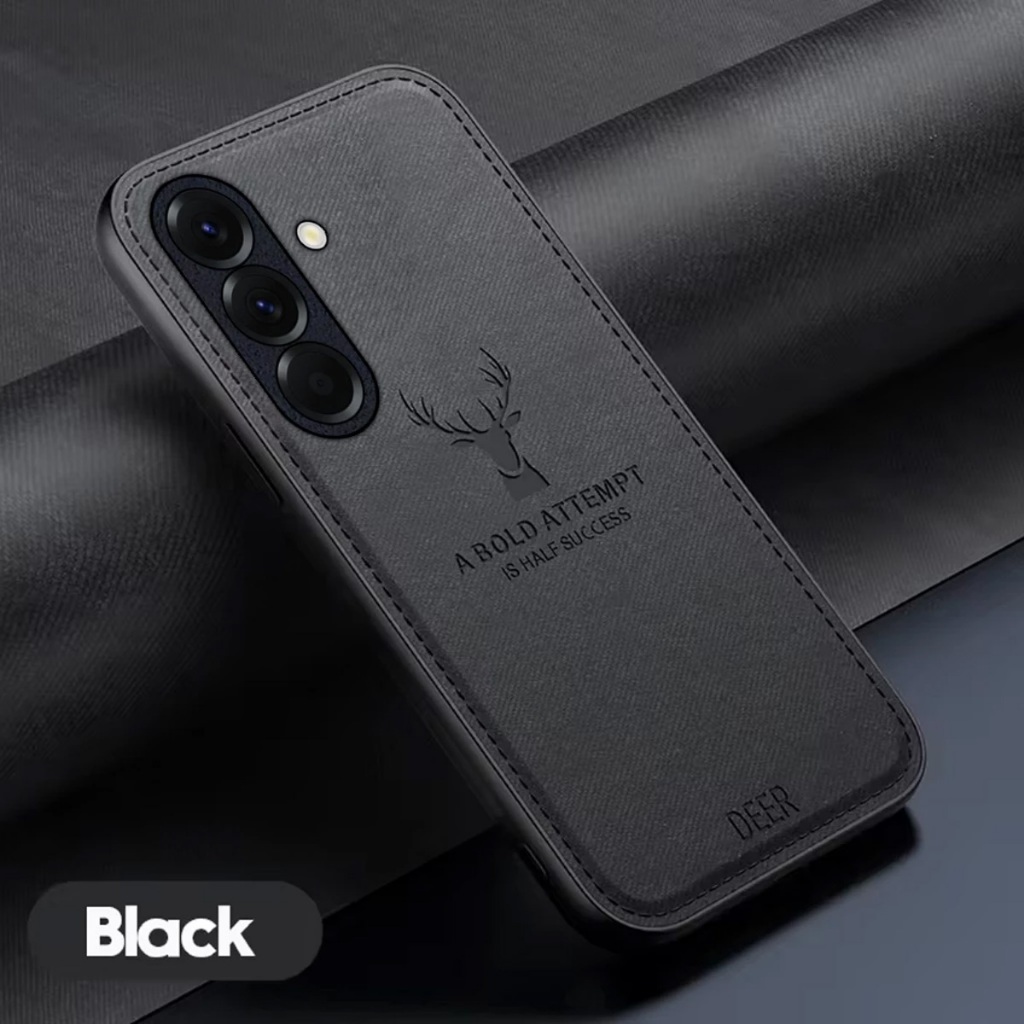 Deer Case Samsung A26 5G / Samsung A17 5G Softcase Jeans Canvas Texture Cloth
