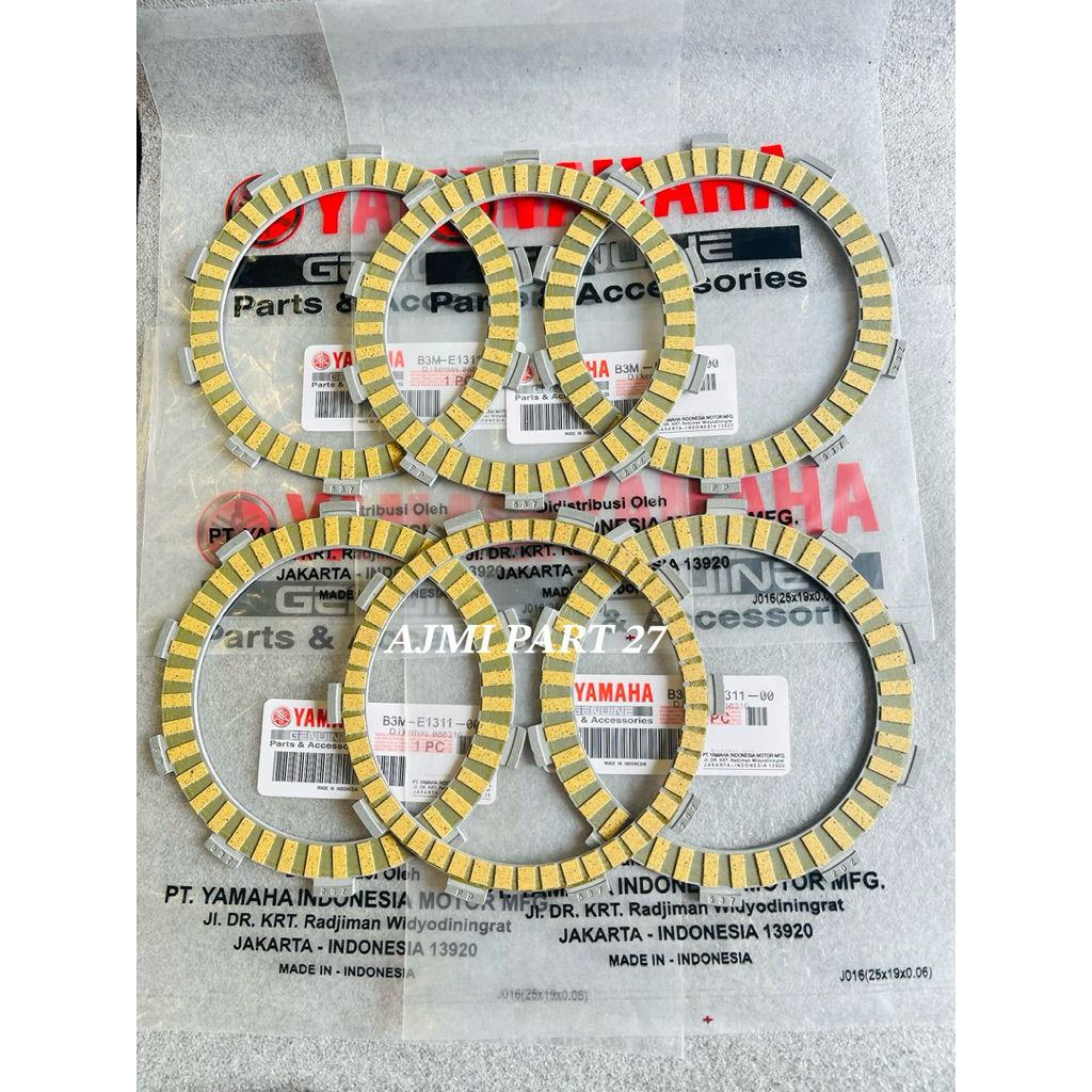 Racing B3M Yamaha WR155 WR 155 ซับคลัช (6 ตัว-1 เล็ก)