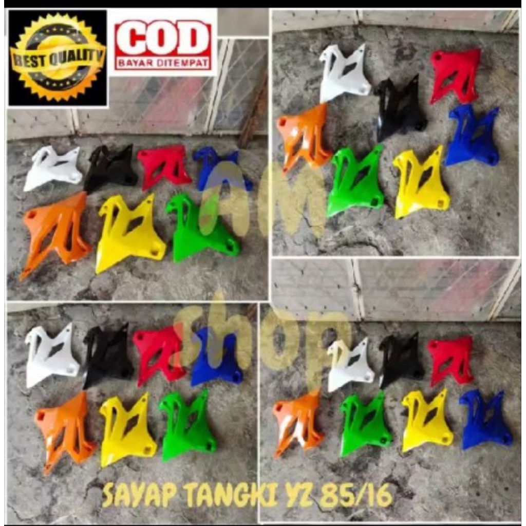 YZ85/16 TANK WING LEGSHILD YZ 85 BODY COVER YZ85/16 FRONT WING YZ 85/16