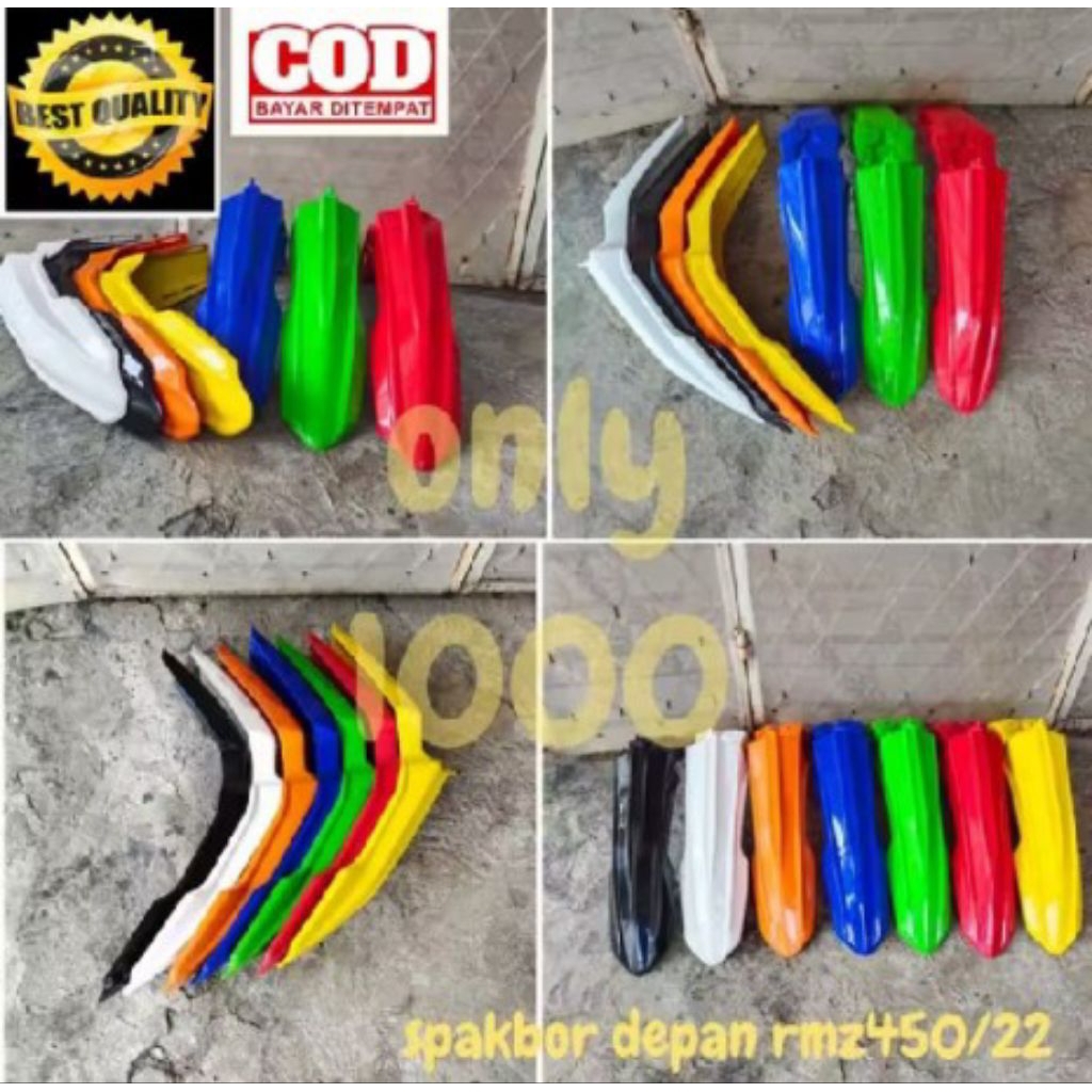 FRONT FENDER RMZ 450 2022 FRONT FENDER RMZ450/22 FRON FRONT FENDER RMZ450/22