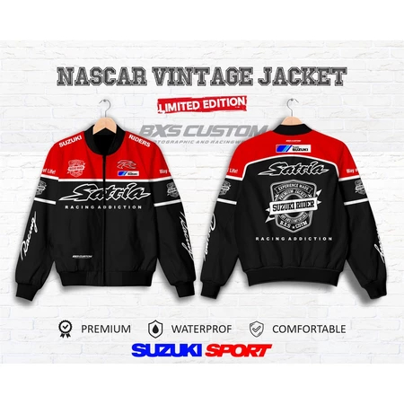 SUZUKI SATRIA R RACING TOURING TEAM JACKET SUNMORI HOODIE