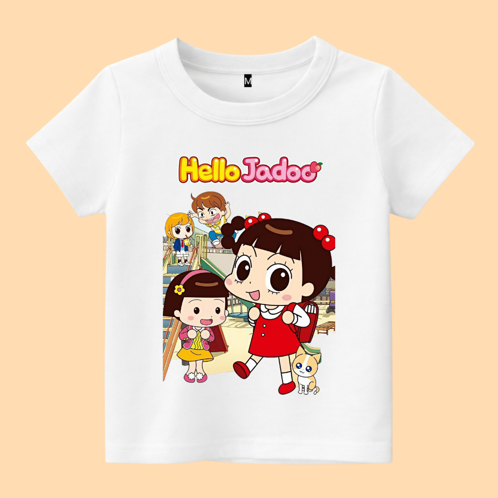 เสื้อยืดเด็กภาพ Hello jadoo