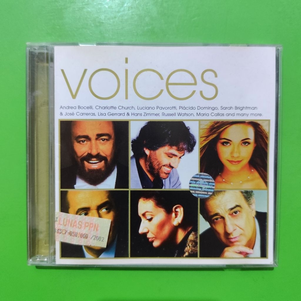 ซีดี VOICES ดั้งเดิม