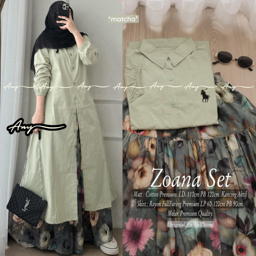 HQ เสื้อผ้าผู้หญิง ZOANA SET จาก AnY FASHION STORE