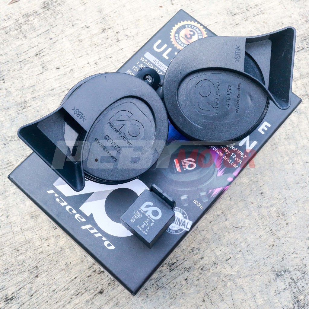 สุดยอดสไตล์ฮอร์น RACEPRO 12V 400Hz / 500Hz สากลทุกประเภท