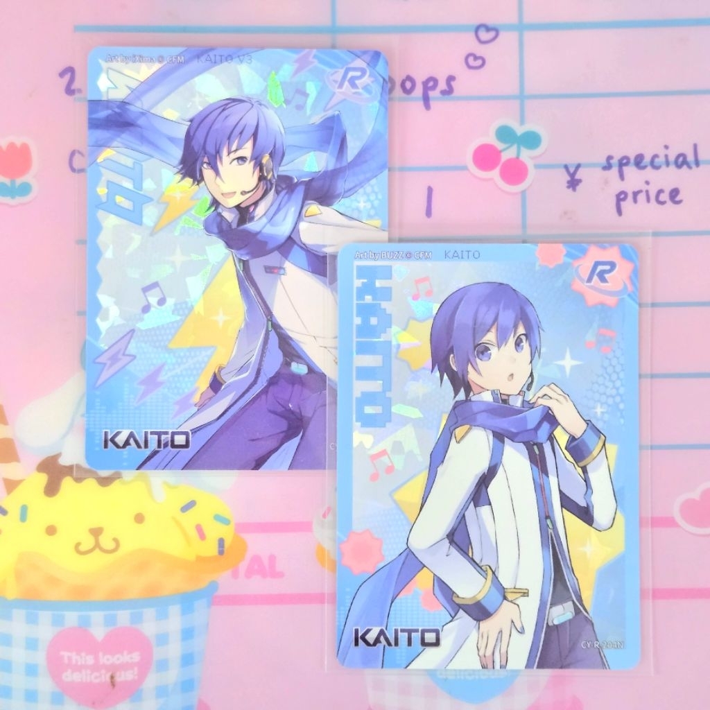 ชุดการ์ด Vocaloid Kaito โดย Kayou