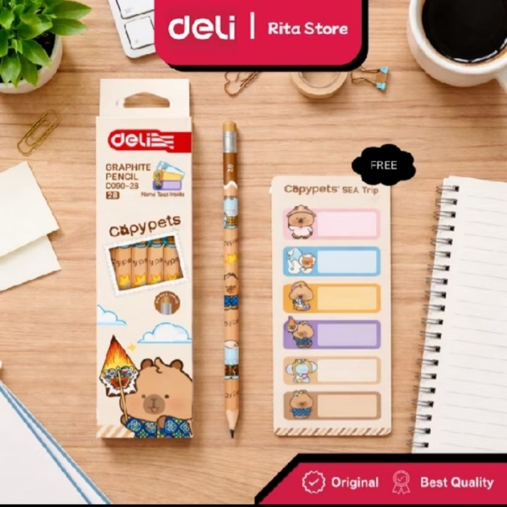 DELI PENCIL C090-2B/PAK