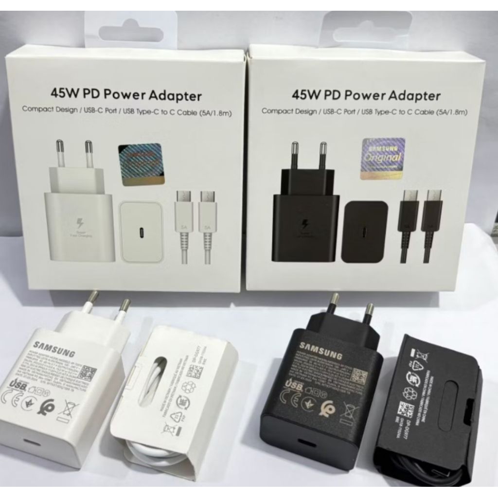 SAMSUNG 45 W FAST CHARGING TYPE C TO TYPE C CHARGER