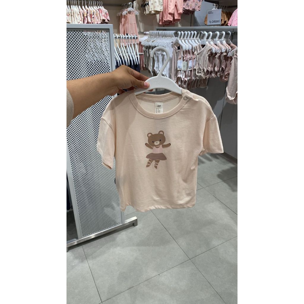 เสื้อยืด HNM KIDS 4M-2Y KIDS