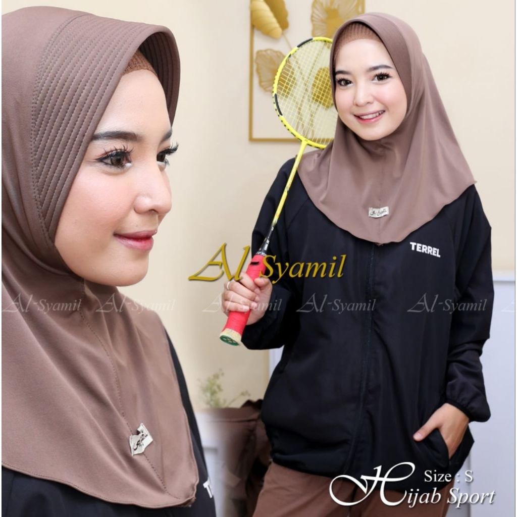 Asyamil Sporty Hijab - Hamidah S Hijab - เย็นสบาย (Hmd S)