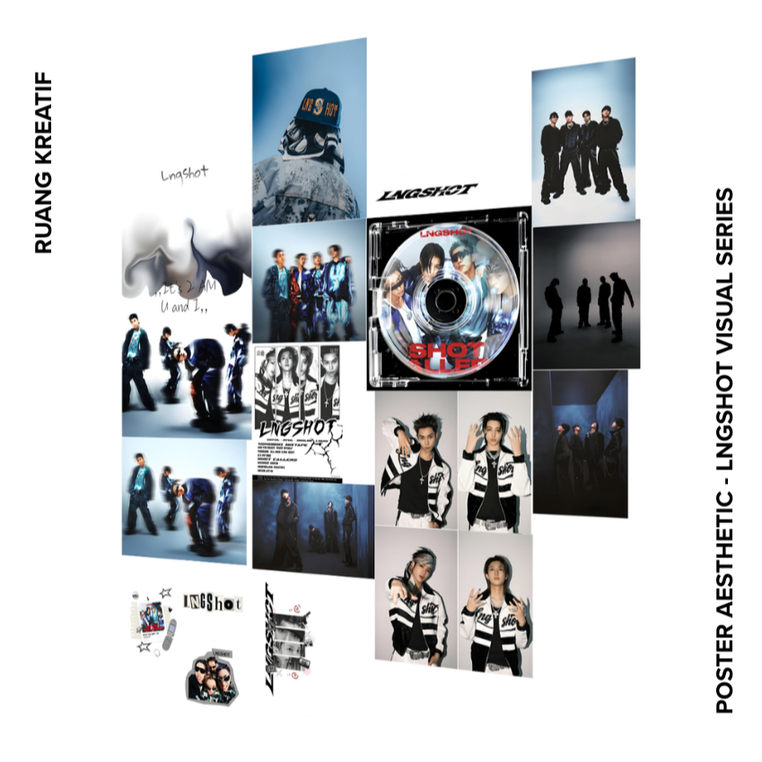 [ CREATIVE ROOM] - LNGSHOT VISUAL SERIE Aesthetic Poster - AESTHETIC - Aesthetic Wall Decor Aestheti