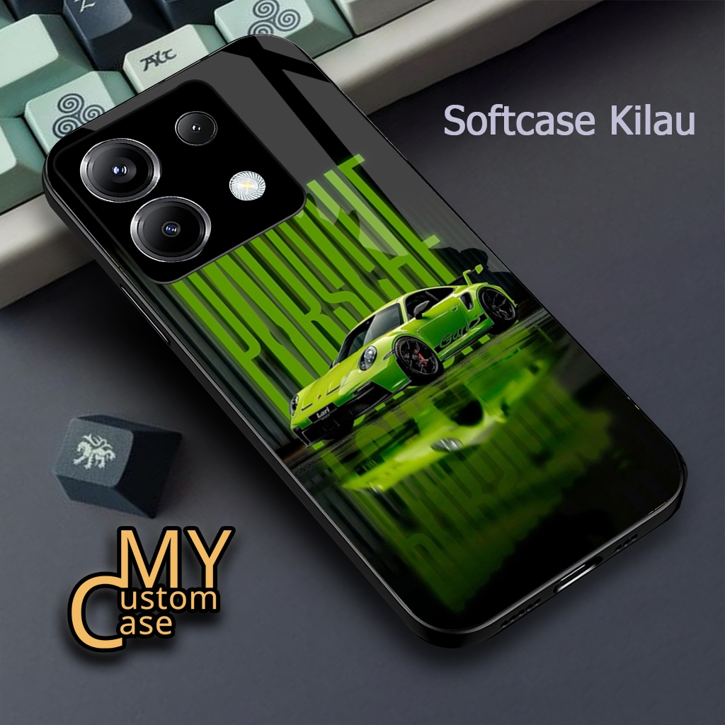 {MCC505} Softcase Glitter REDMI A5 2025 12 12C 13 13C 14C 4G POCO C71 C75 C65 Kesing Glossy Glass Ca