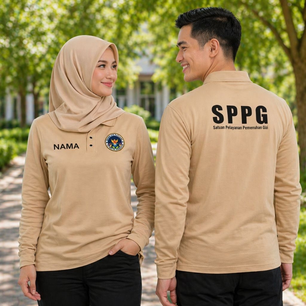 SPPG เสื้อโปโลเครื่องแบบ/เสื้อเชิ้ตแขนยาวคอปกเครื่องแบบ MBG