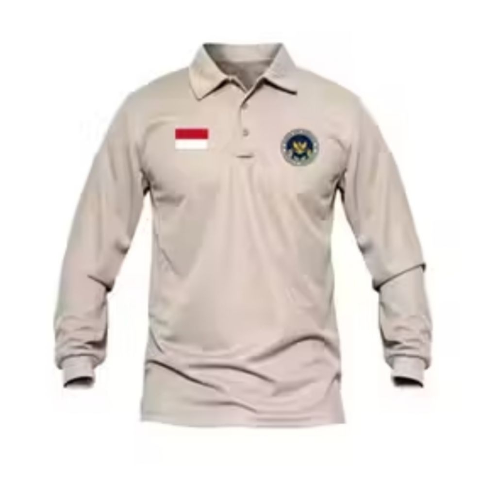 เสื้อโปโลตัวยาวโลโก้ BGN / เสื้อโปโล Unisex / เสื้อคอปก Sports Distro /