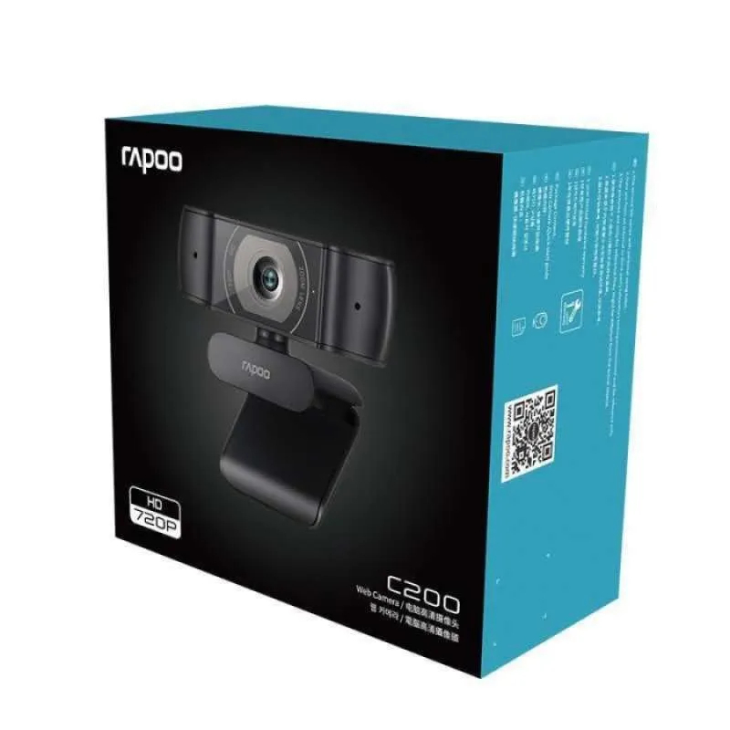 RAPOO FEPO C200 HD 720P เว็บแคม