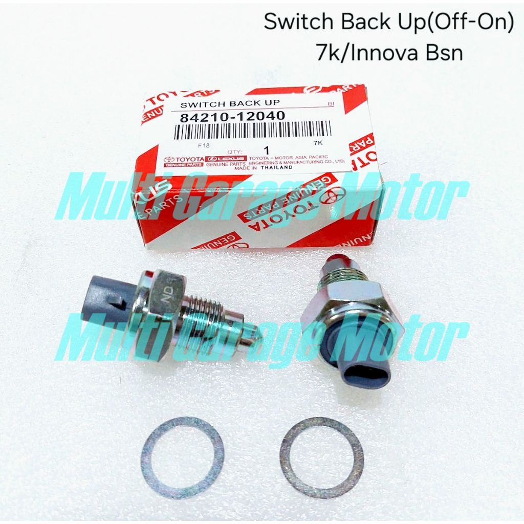 สวิตช์ถอยหลัง Atret เซ็นเซอร์ถอยหลัง Back Up On Off INNOVA FORTUNER HILUX KIJANG 84210-04010 เดิม