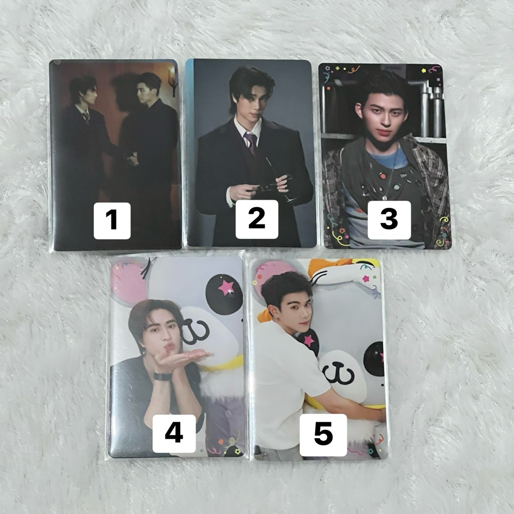 การ์ดโฟโต้การ์ด/ของสะสม (PC/CC) Happy Farm Bonds GMM TV Gemini Fourth Pond Jasper Phwin Rendezvous