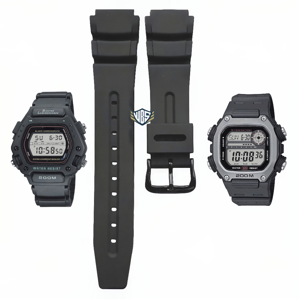 DW-290 สายนาฬิกา DW-291 สายรัดทดแทนยาง DW290 DW291 8161.19