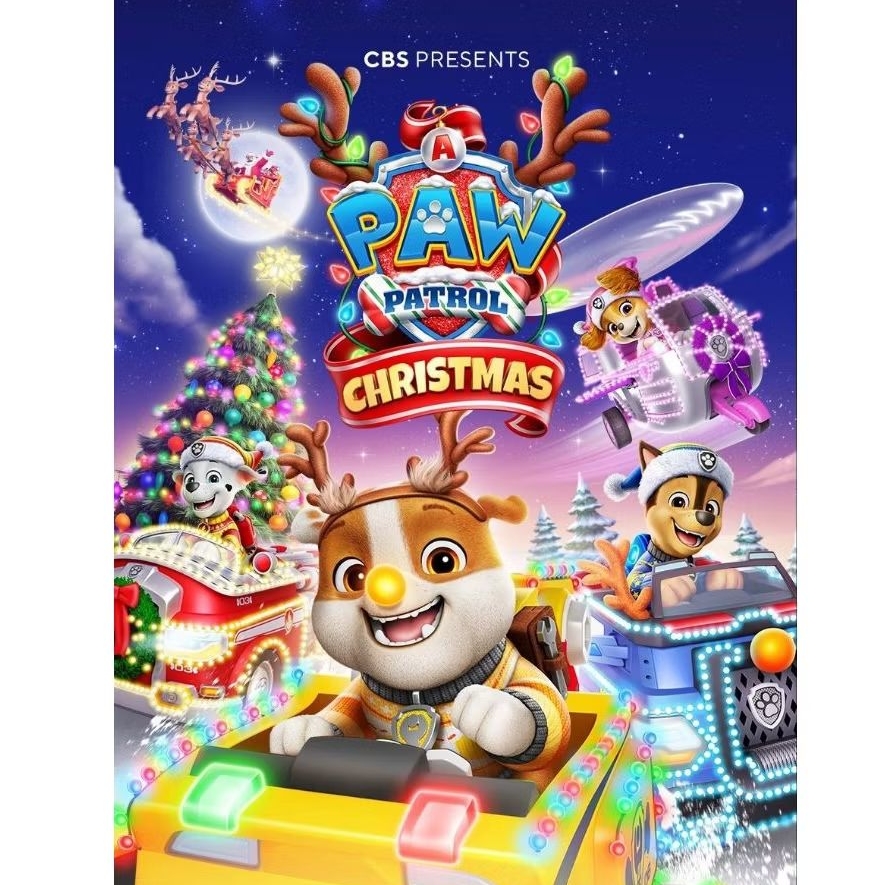 PAW PATROL CHRISTMAS ANIMATION DVD (2025)