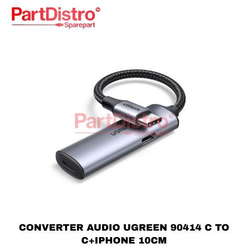 UGREEN 9414 C TO C AUDIO CONVERTER + LIGHTNING 10CM