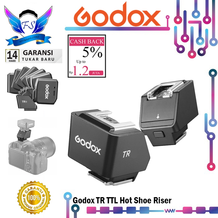 Godox TR TTL Hot Shoe Riser HotShoe สําหรับกล้อง