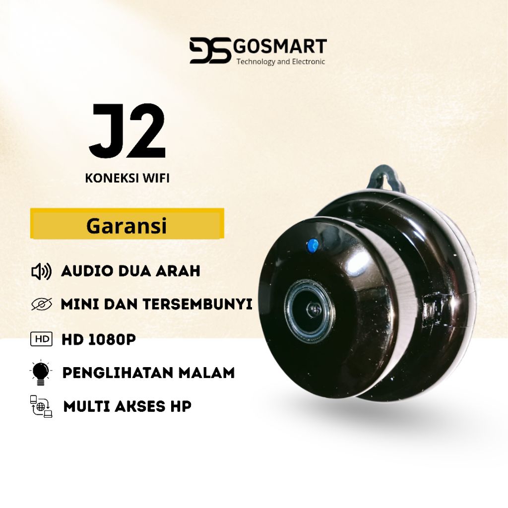 กล้องวงจรปิด V380PRO กล้องวงจรปิด J2 V380PRO HIDDEN MINI กล้องวงจรปิดขนาดเล็ก HIDDEN กล้อง HD