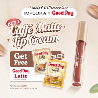 Implora Caffe Matte Lip Cream | BlurMatte & Ringan | Transferproof