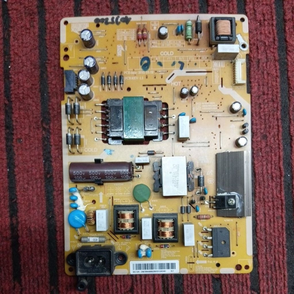 PSU POWER SUPPLY TV SAMSUNG UA 40J5200 - UA40J5200 - 40J5200