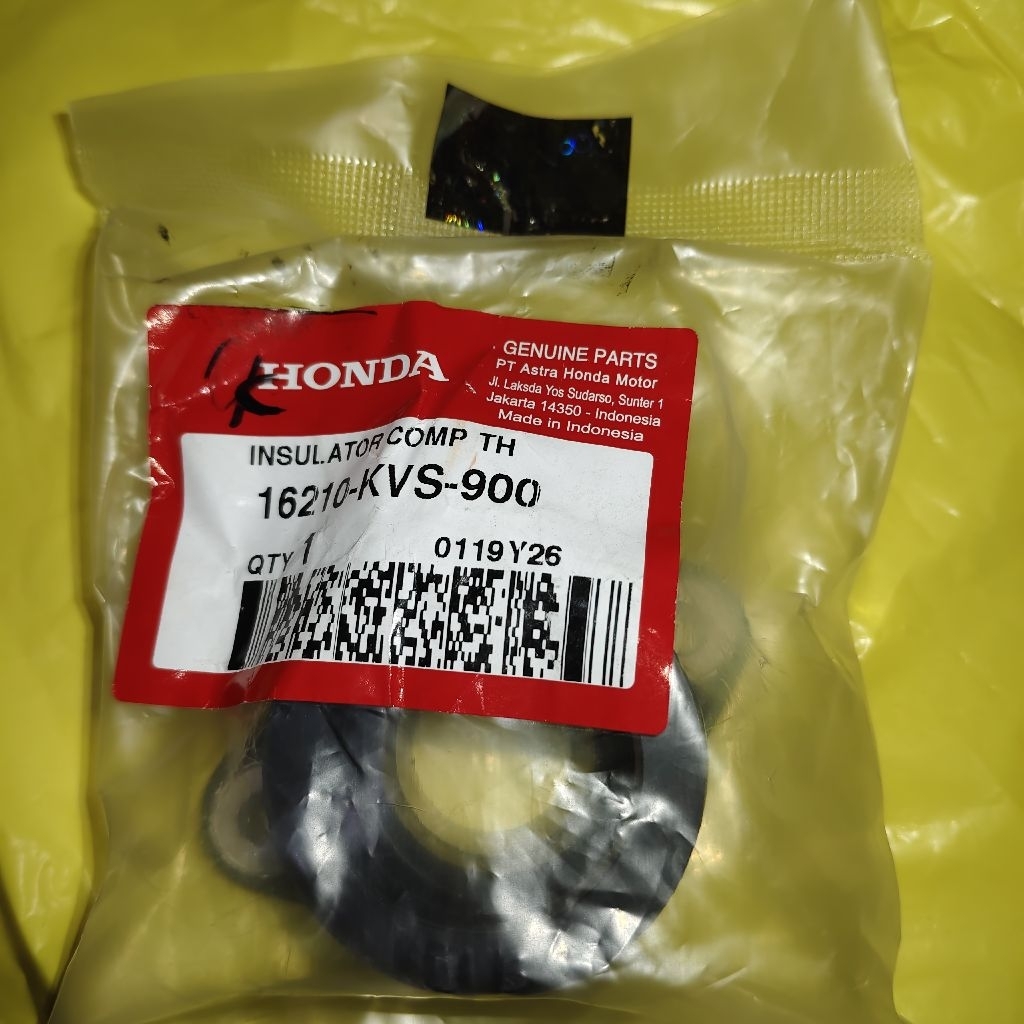 16210KVS900 คอท่อร่วมไอดี Honda CRF 150 L เดิม AHM