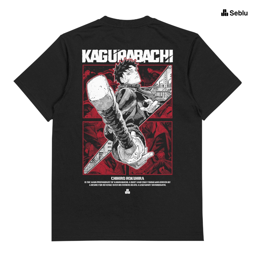 Seblu - เสื้อยืด Anime Kagurabachi Chihiro Rokuhira Regular Fit Unisex – เสื้อยืด Kagurabachi V1 | ห