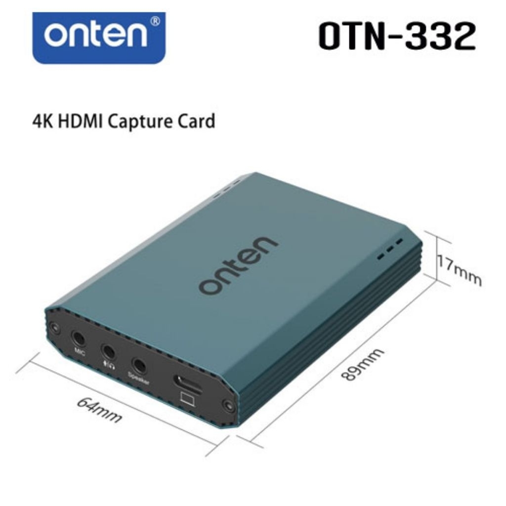 ONTEN OTN-332 การ์ดจับภาพวิดีโอเสียง