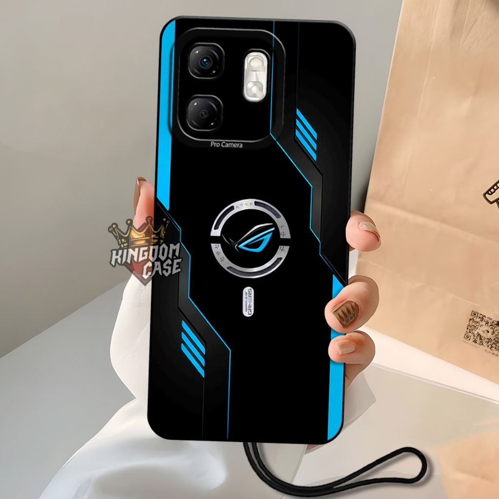 เคส HP GANTUNGAN INFINIX HOT 50i/SMART 9 ฟรี ไม้แขวนเสื้อล่าสุด 2025 | Cool Case - Softcase Protecti