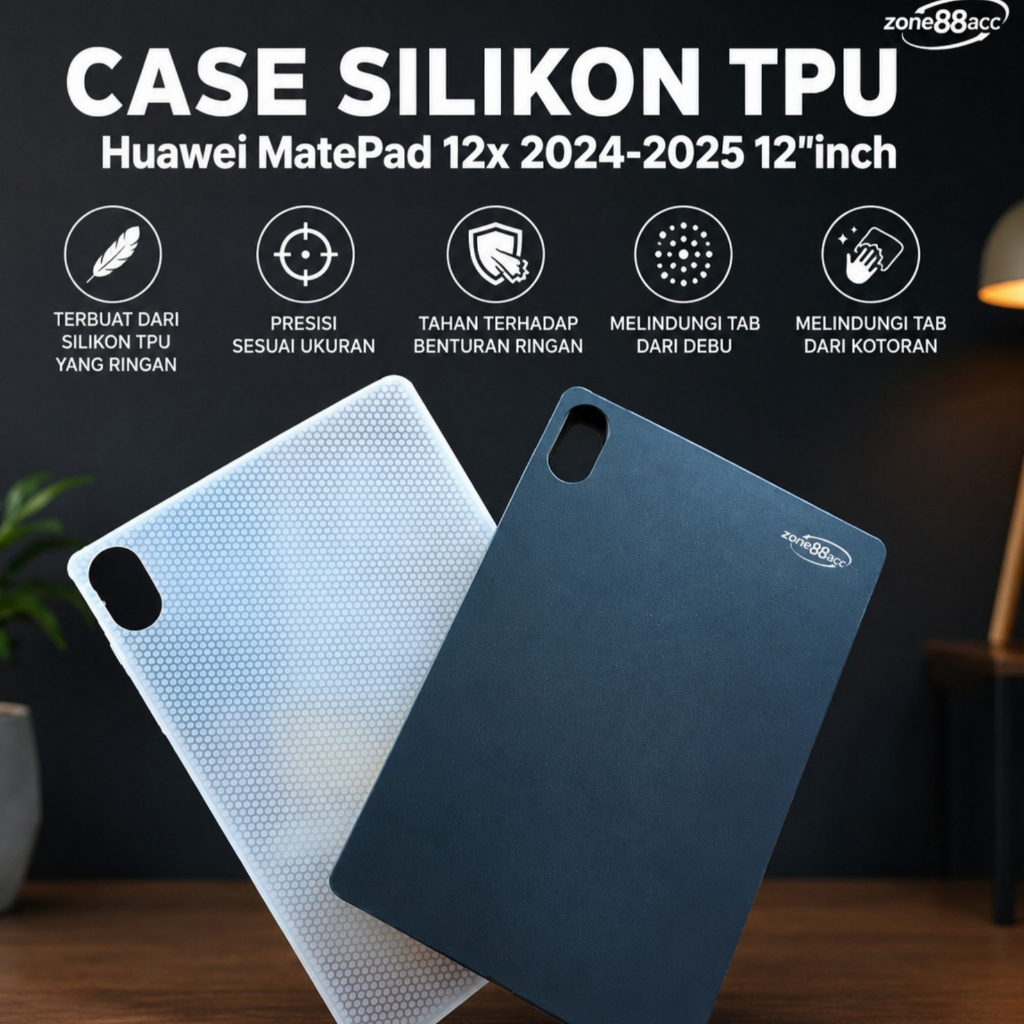 ซิลิโคน Huawei Matepad 12x 2024-2025 12" นิ้ว/เคส Huawei matepad 12x/ปลอก Huawei matepad 12x/ softca