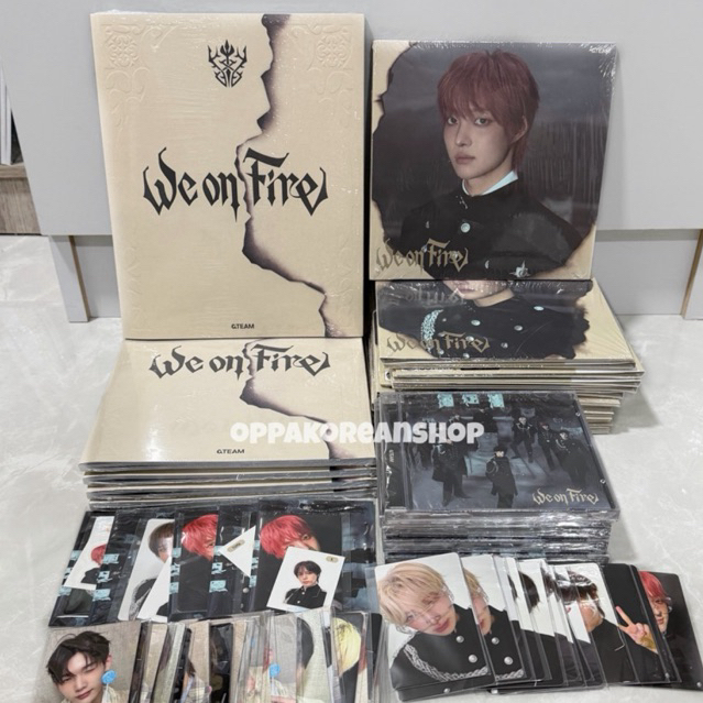 [READY] &TEAM 3rd EP We On Fire Japan อัลบั้ม