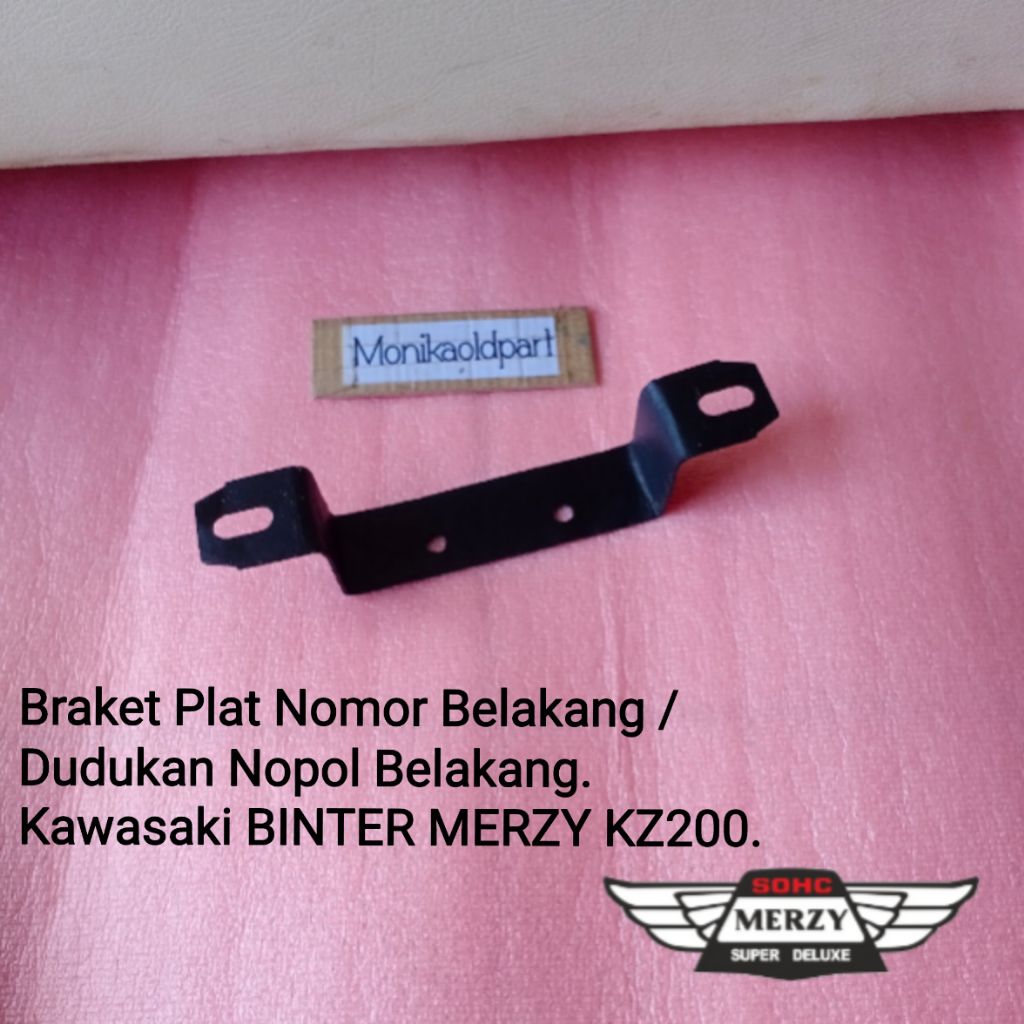 ขายึดป้ายทะเบียนด้านหลัง Kawasaki Binter Merzy KZ200 ที่ยึดป้ายทะเบียนด้านหลัง KZ 200