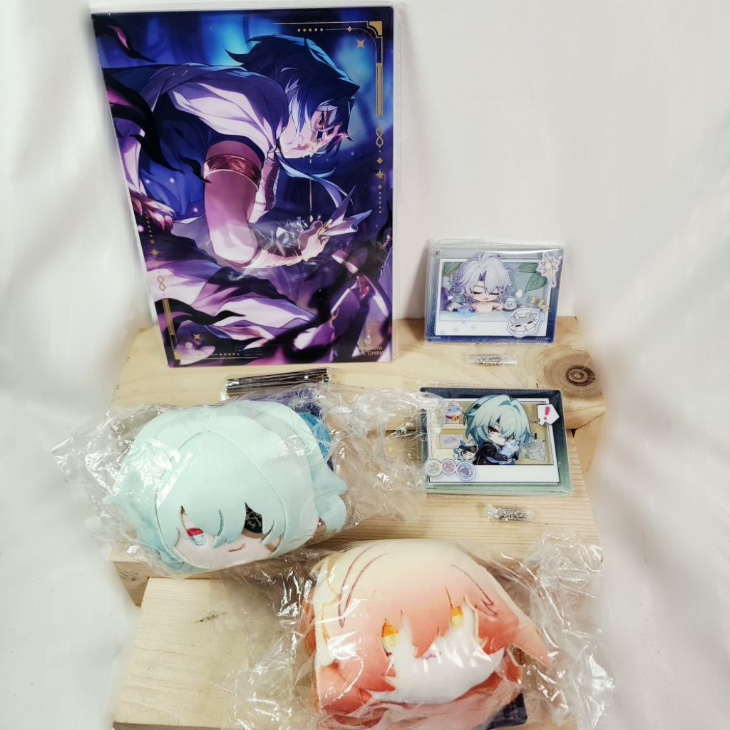 พร้อมต้นฉบับ Ichiban Kuji 2026 Mydei Mydeimos Anaxa Kainon Honkai Star Rail HSR อะคริลิค Glitter พวง
