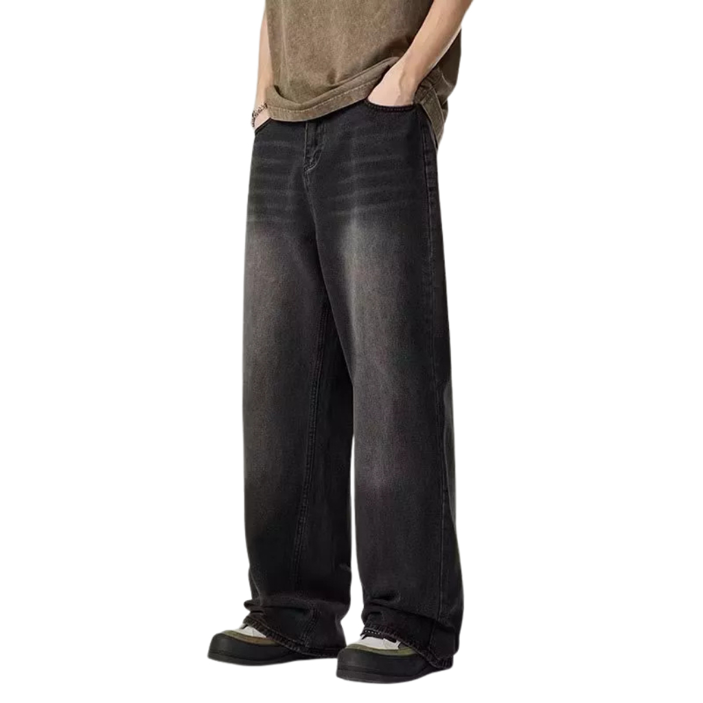 Elsaga Mens Long Jeans Baggy Jeans Mens Jumbo Jeans Baggy Jeans Skena