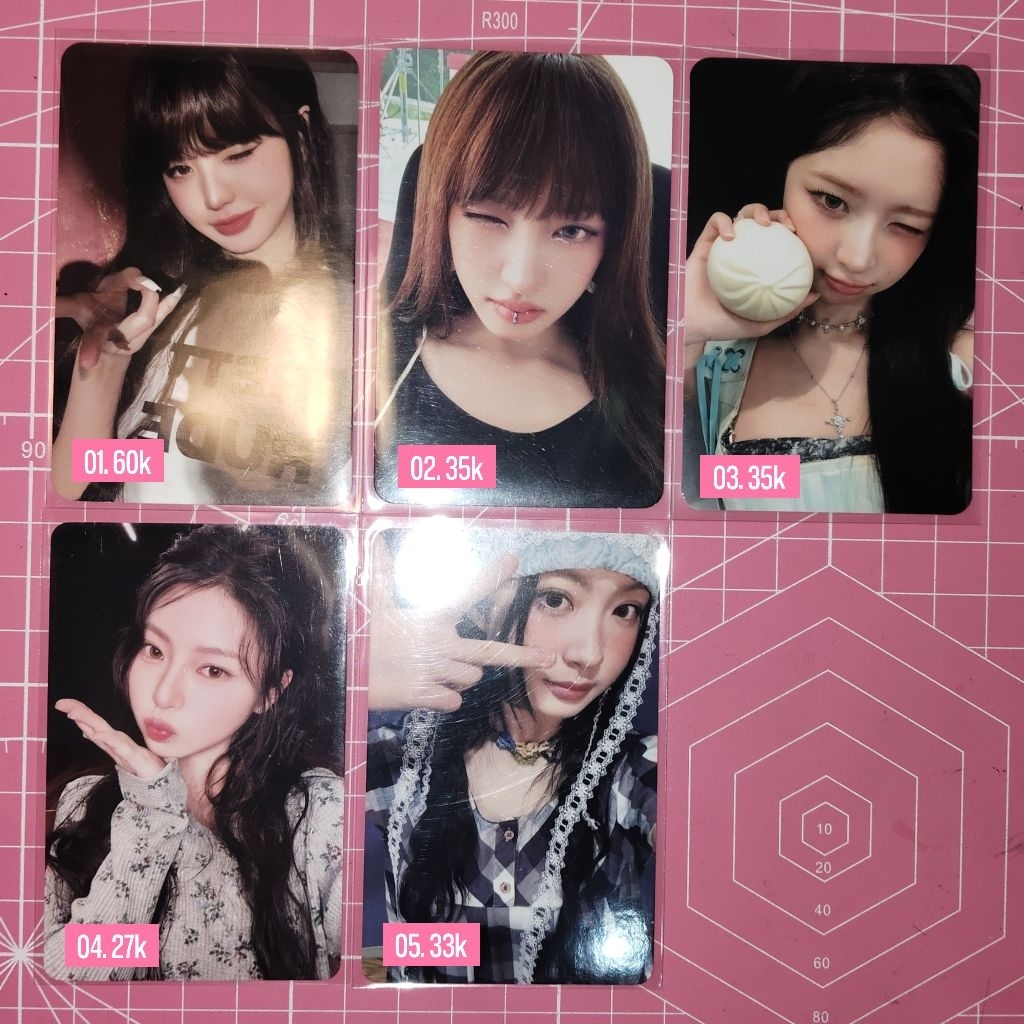 KIIIKIII & IVE PHOTOCARD [MUST CO ADDITIONAL PACK]