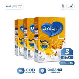 ETALLAGEN - Susu 2 in 1 Etawa dan Kolagen - 3 Box 150gr