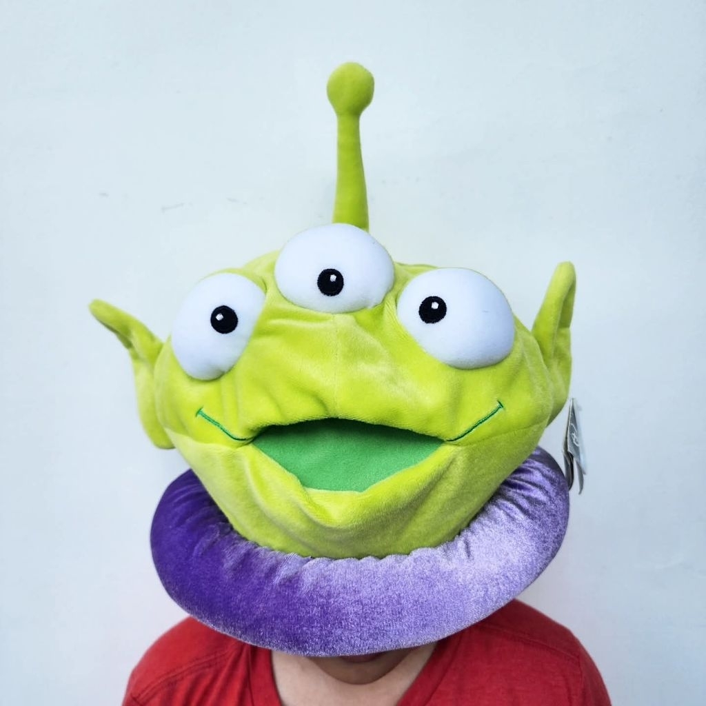 DISNEY PIXAR ALIEN TOY STORY LITTLE GREEN MAN PLUSH PLUSHIE HAT