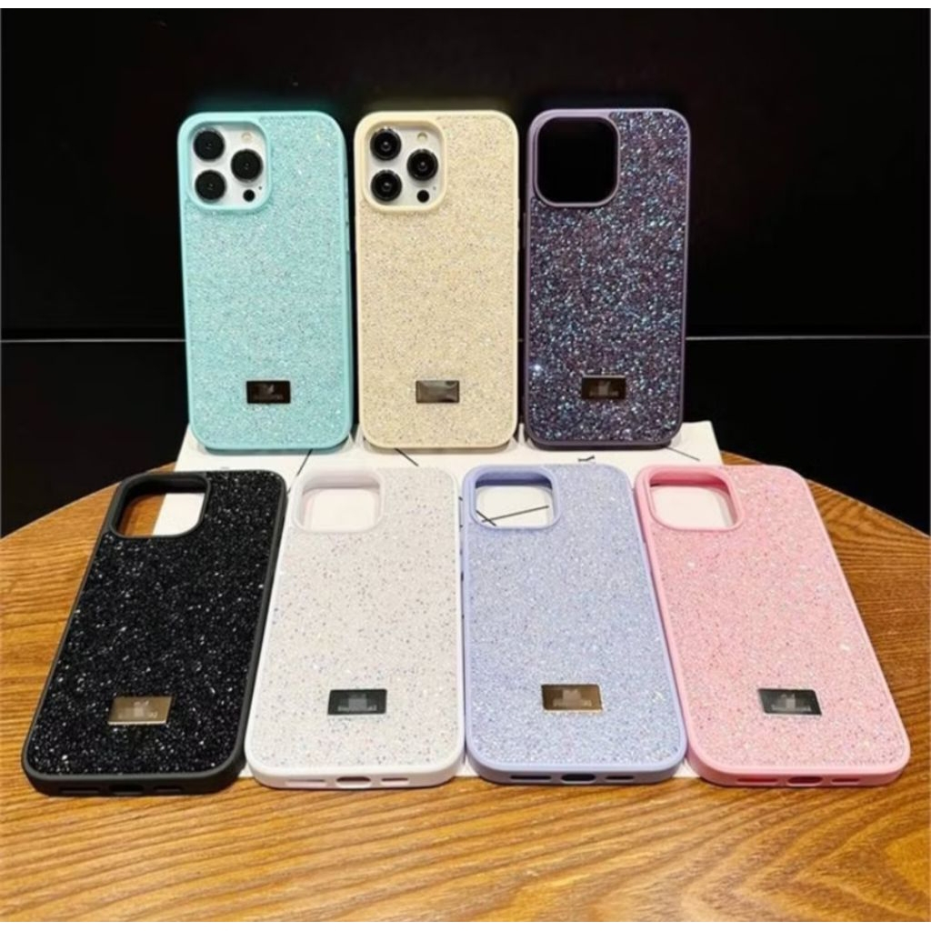 SWAROVSKI GLITTER CASE IP 17promax.17pro.17.16pm.16pro. และอื่นๆ