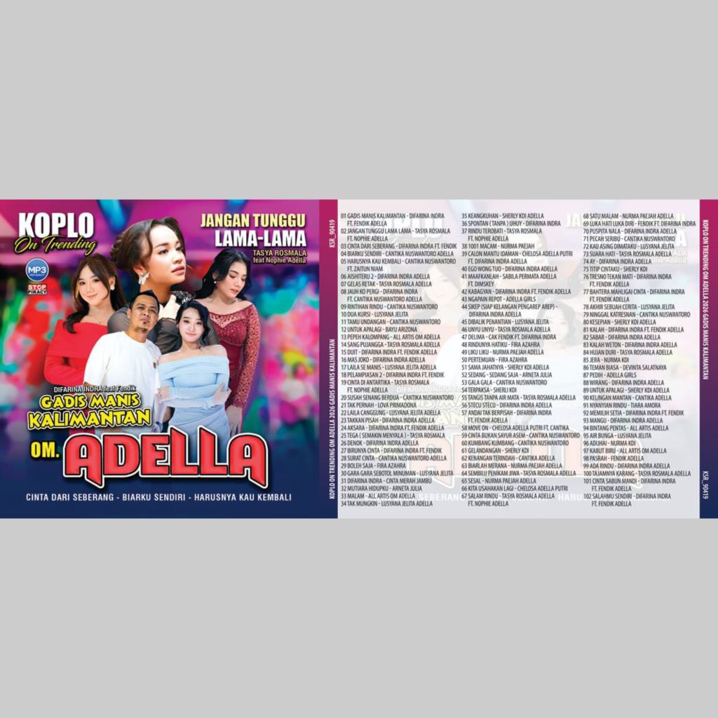 เทปคาสเซ็ท Mp3 Audio Songs Koplo Adella Trending Sweet Girl Kalimantan 2026