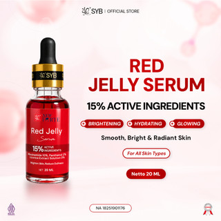 [Best Seller] NEW SYB FORTE Red Jelly Serum 20ml Niacinamide 10% untuk kulit tampak lebih glowing & fresh