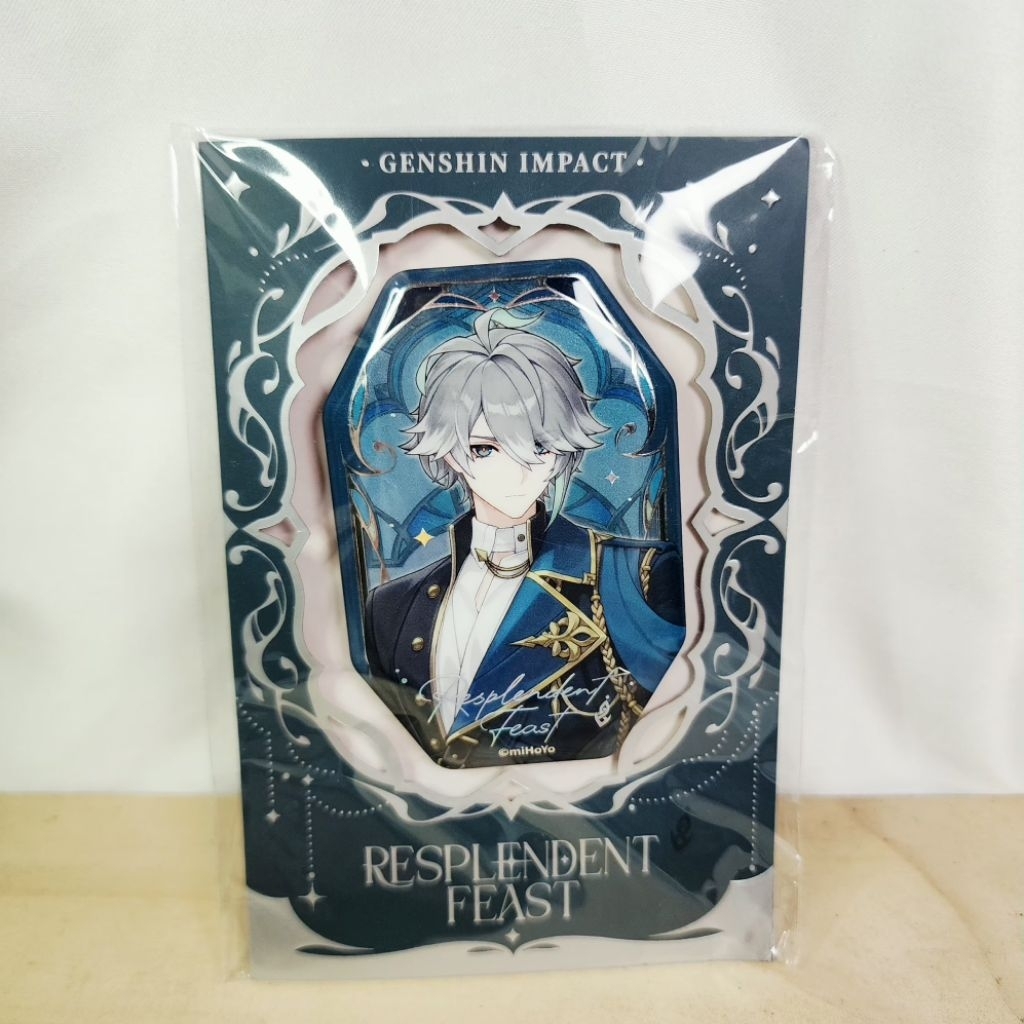 พร้อม Original Alhaitham Resplendent Feast Genshin Impact GI Pin Badge