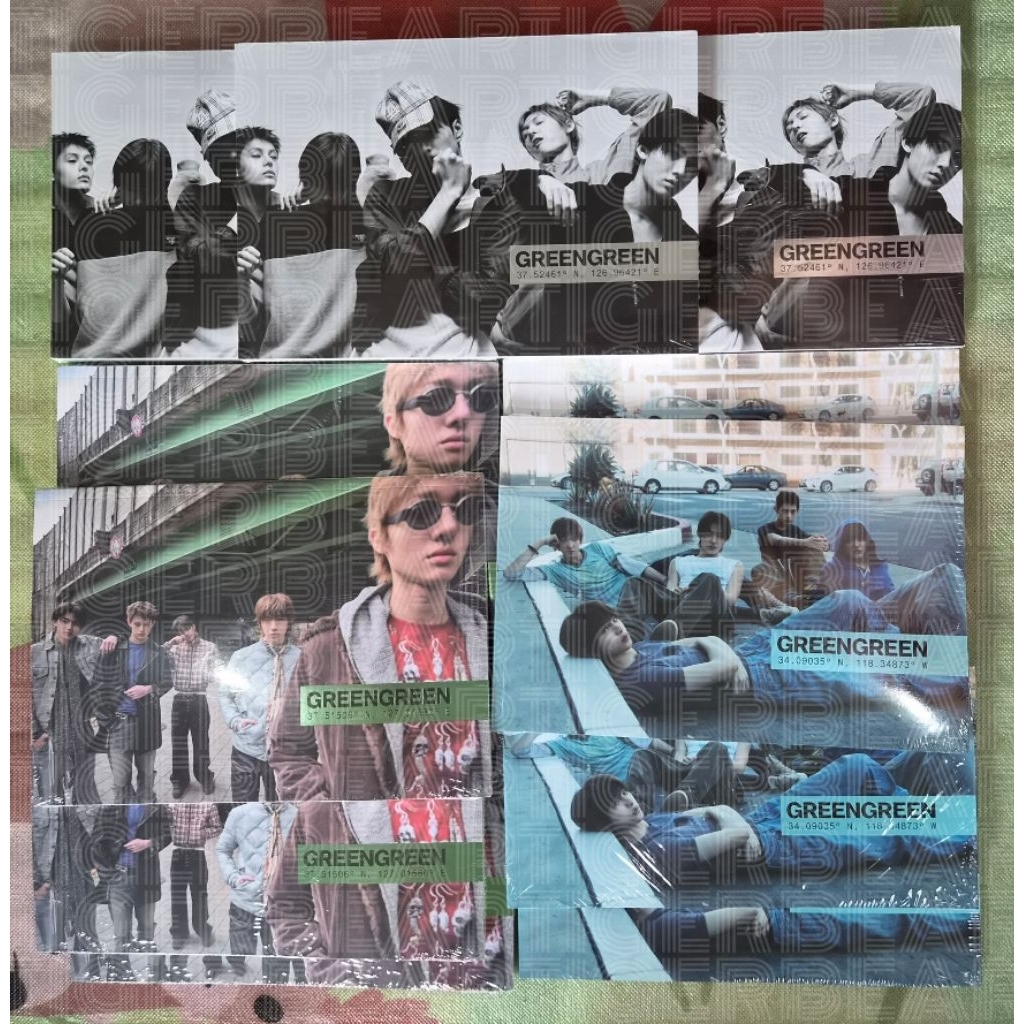 CORTIS ALBUM GREEN SEALED