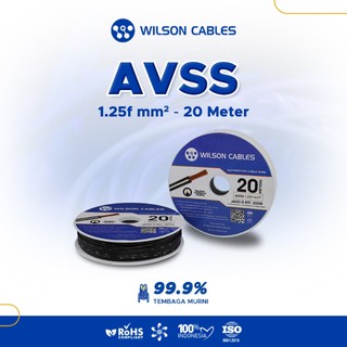 WILSON CABLES - AVSS 1.25f mm² (20 Meter) - Kabel Otomotif Tembaga Serabut