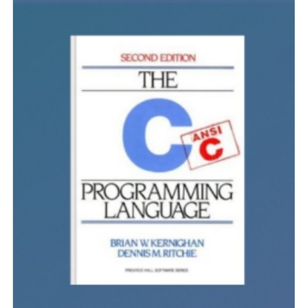 หนังสือภาษาการเขียนโปรแกรม C