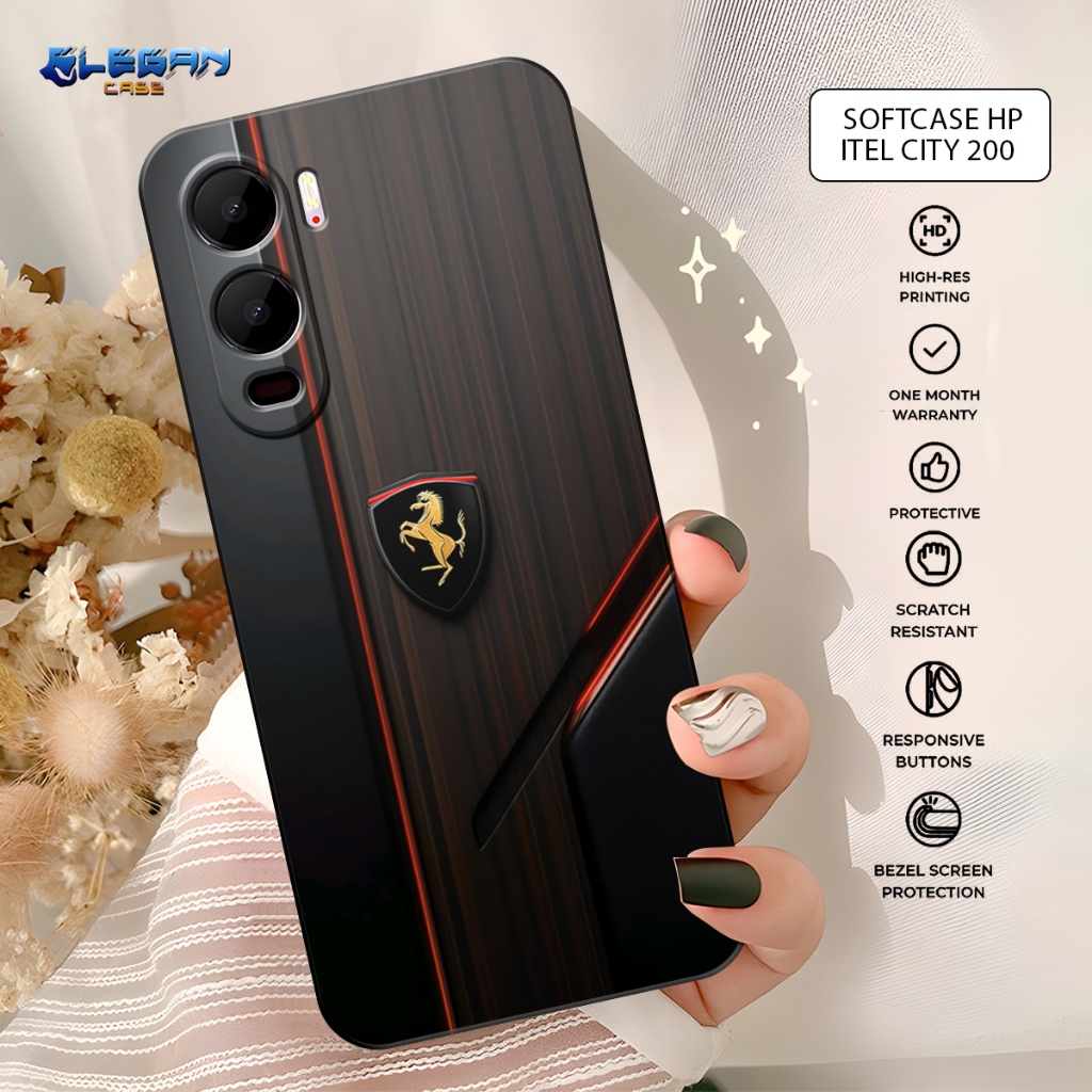 เคส HP ITEL CITY 200 \ CITY 100 2026 โทรศัพท์ Mica โทรศัพท์อุปกรณ์เสริมโทรศัพท์ป้องกันสบายถือราคาคุณ
