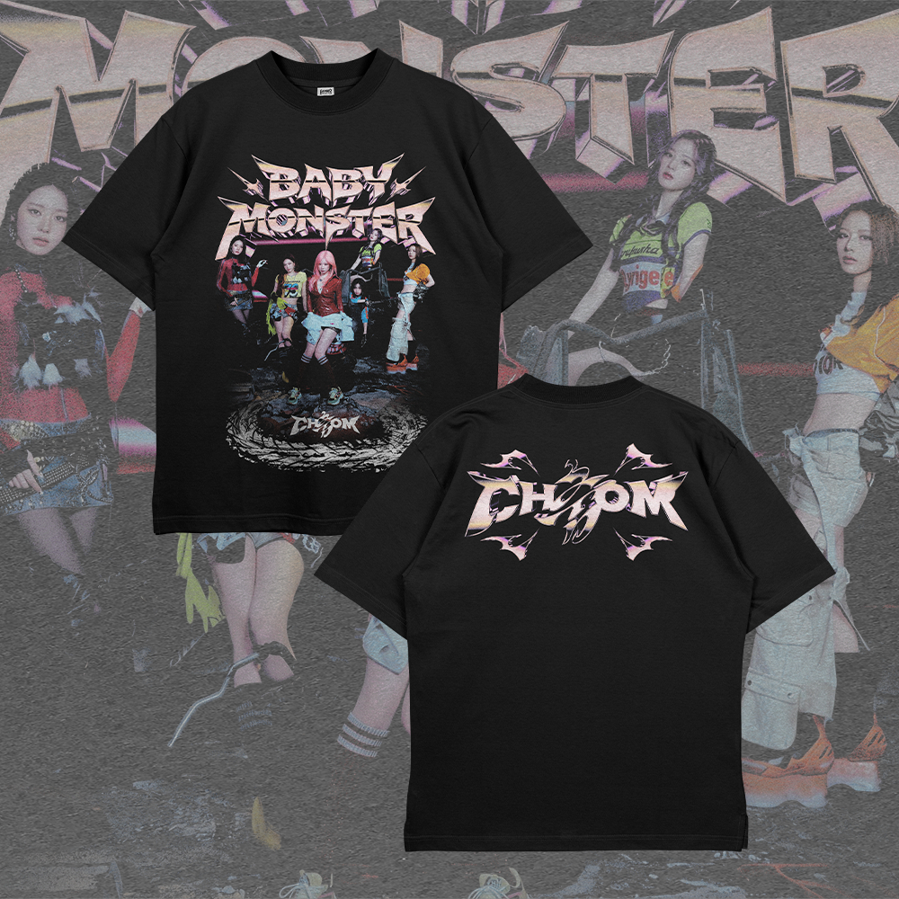 BABYMONSTER CHOOM All Member OVERSIZE T-Shirt Series