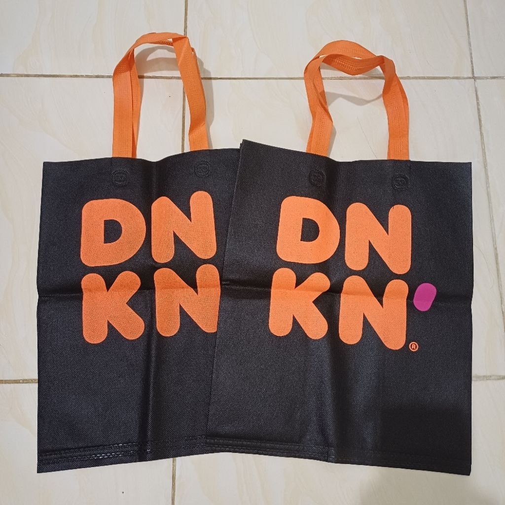 Dunkin Donut Bag/Tote Bag/กระเป๋าช้อปปิ้ง